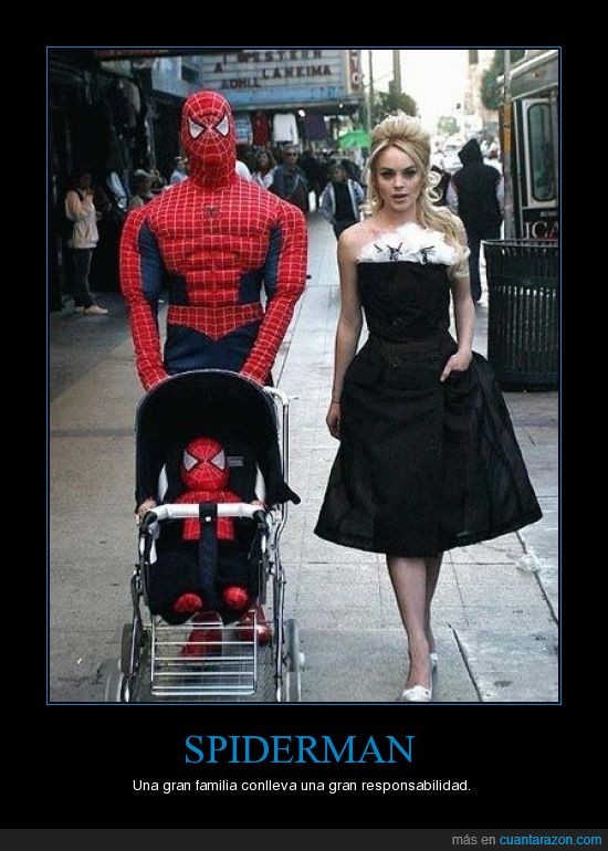 spiderman,familia