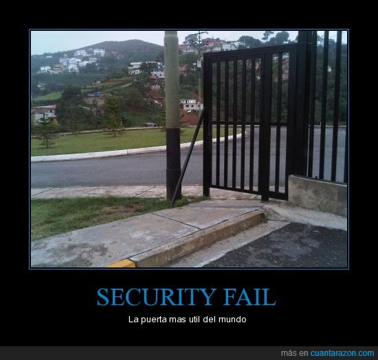 Security,puerta,FAIL