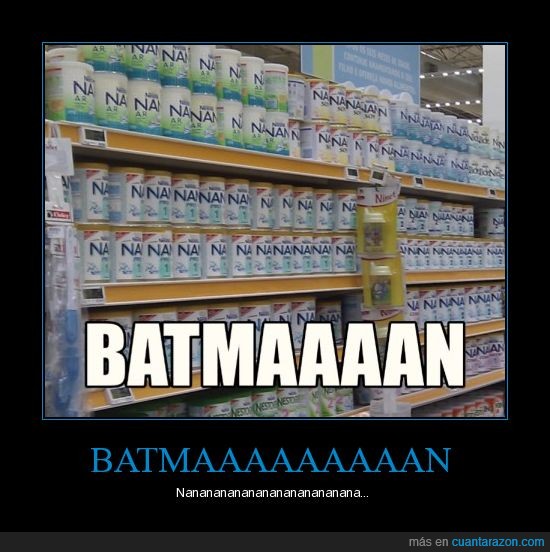 batman,comida,supermercado