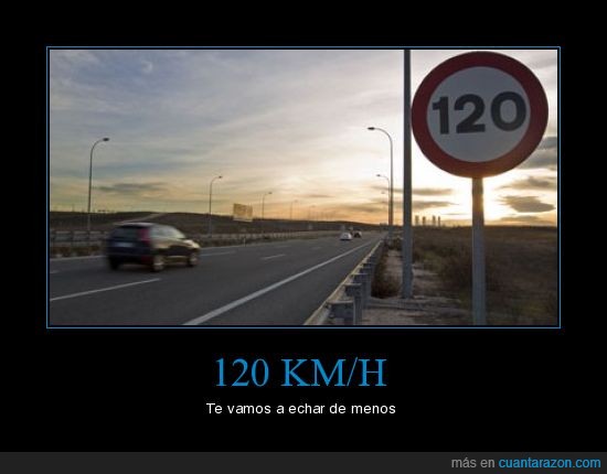 velocidad,120 señal
