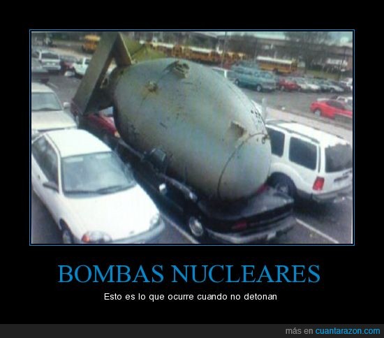 Nuclear,LOL,Guerra,Coche,Bomba,Aparcamiento,WTF