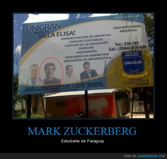 facebook,paraguay,universidad,zuckerberg