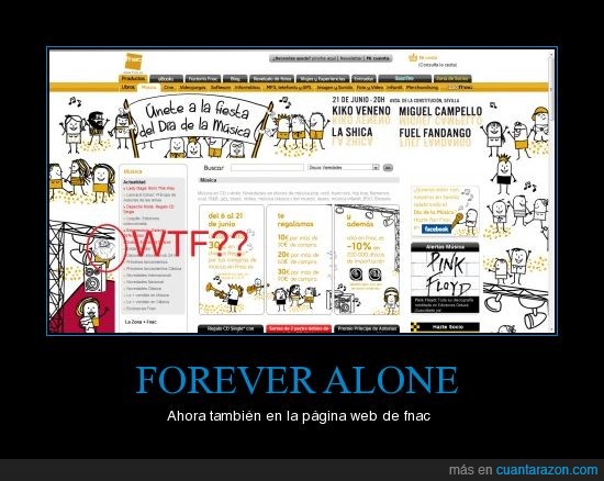 cc,fnac,forever alone,wtf