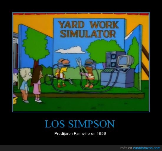 Simpsons,Farmville