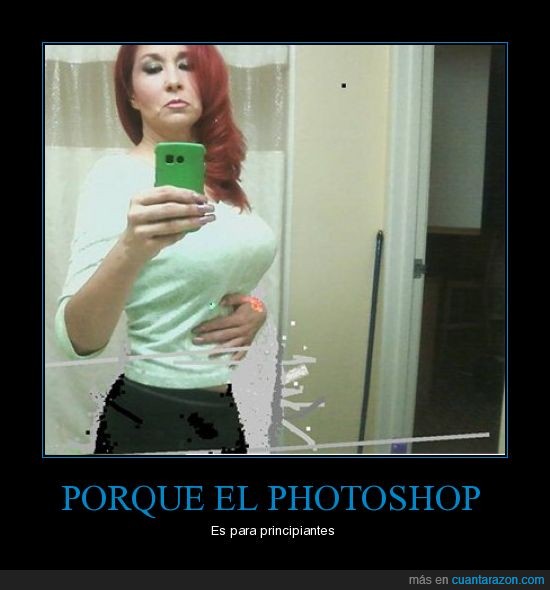 cani,espejo,fail,foto,madura,mujer,photoshop,principiantes