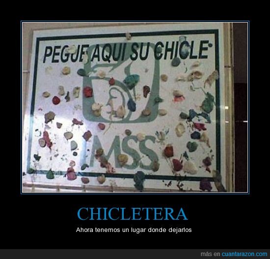 chicle,cartel
