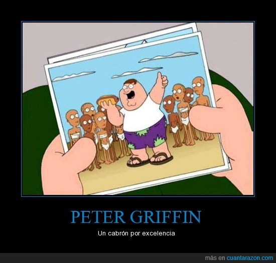 Africa,Cabron,Hot Dog,Peter Griffin