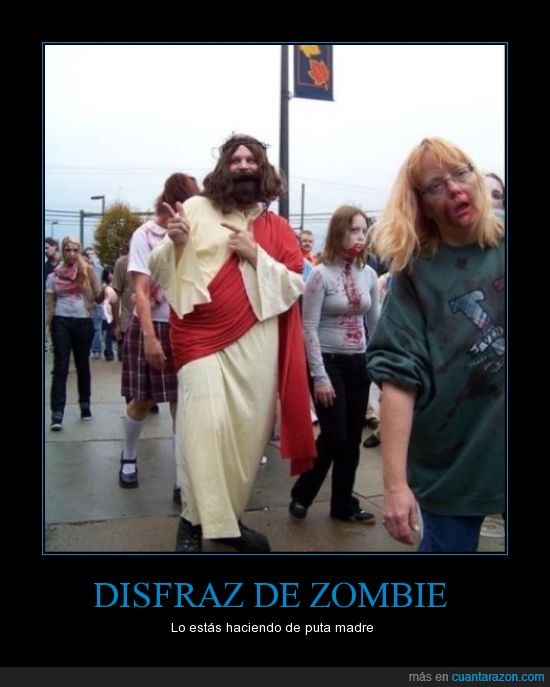 jesus,zombie