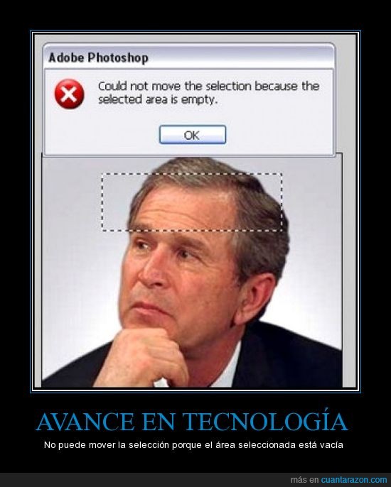 Bush,photoshop,descerebrado,fail