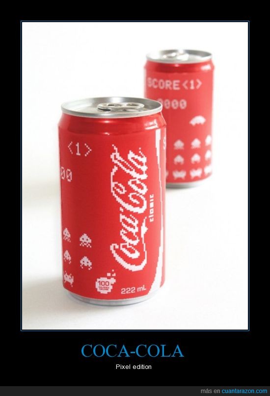 pixel,Coca-cola,frikis
