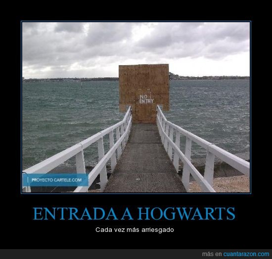hogwarts,entrada,NO ENTRY