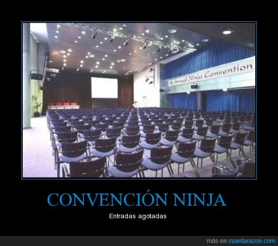 sillas,congreso,convención,ninja