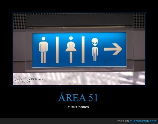 baño,area 51,alien,extraterrestre,ovni