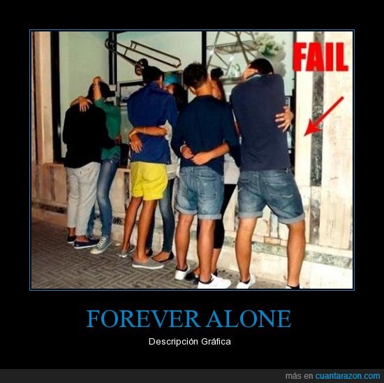 forever alone,besarse,parejas,pared