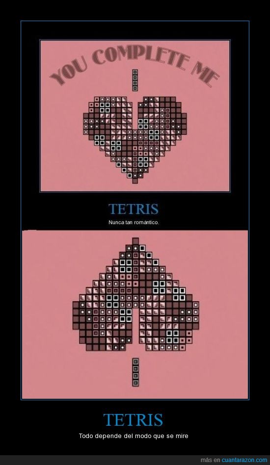 Nalgas,Romántico,Corazón,Tetris