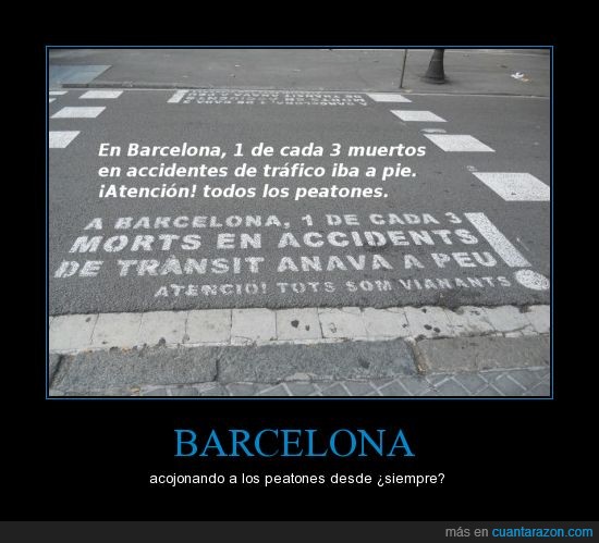 Barcelona,peatones,muertos,accidentes