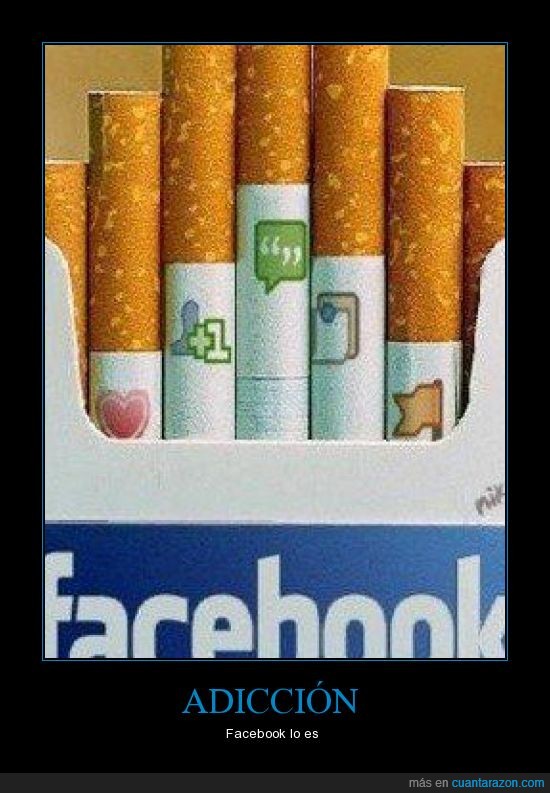 adiccion,amigos,aplicaciones,cigarros,facebook,muro