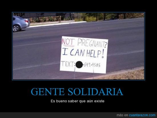 carretera,cartel,ayuda,embarazo