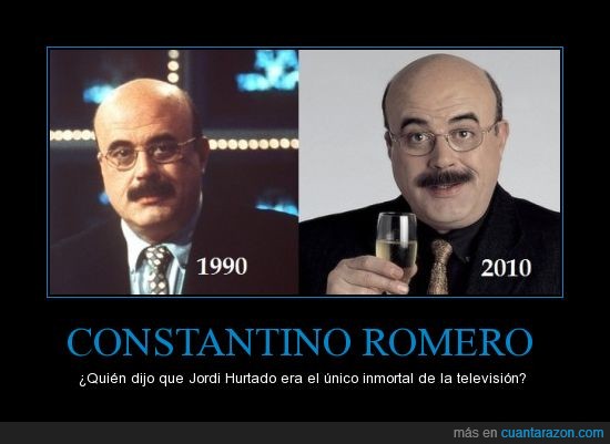 Constantino Romero,Jordi Hurtado,inmortal