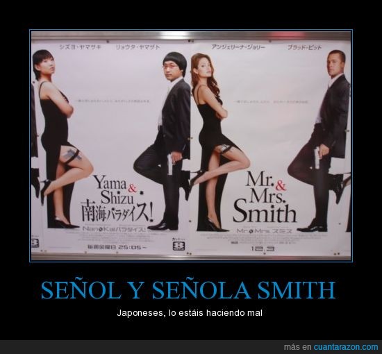 señor,señora,Smith,japoneses