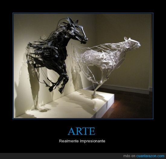 arte,caballos,impresionante