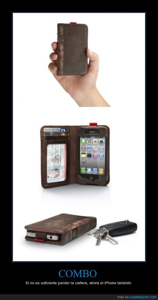 cartera,inutil object,iPhone