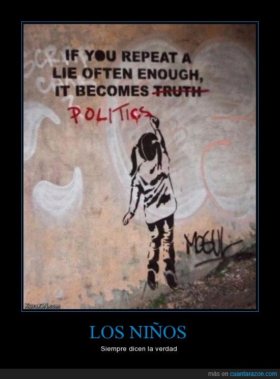 mogul,grafitti,politicos,niños,lies