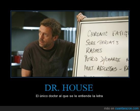 médico,dr house,letra,laurie