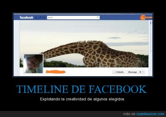 timeline,jirafa,facebook,foto,originalidad,cuello,portada