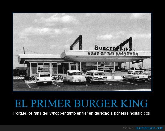 burguer king,coche,primer,whopper