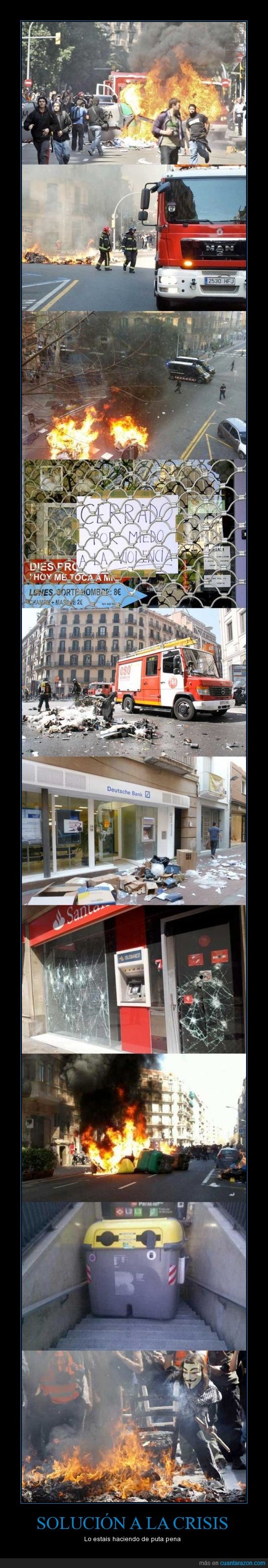 barcelona,crisis,disturbios,huelga general