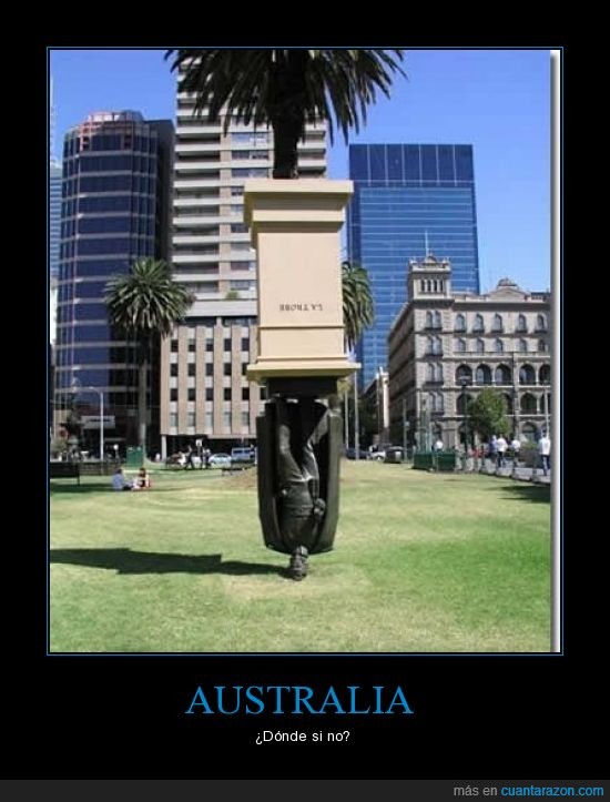 monumento,Australia,curioso,raro,revés,escultura