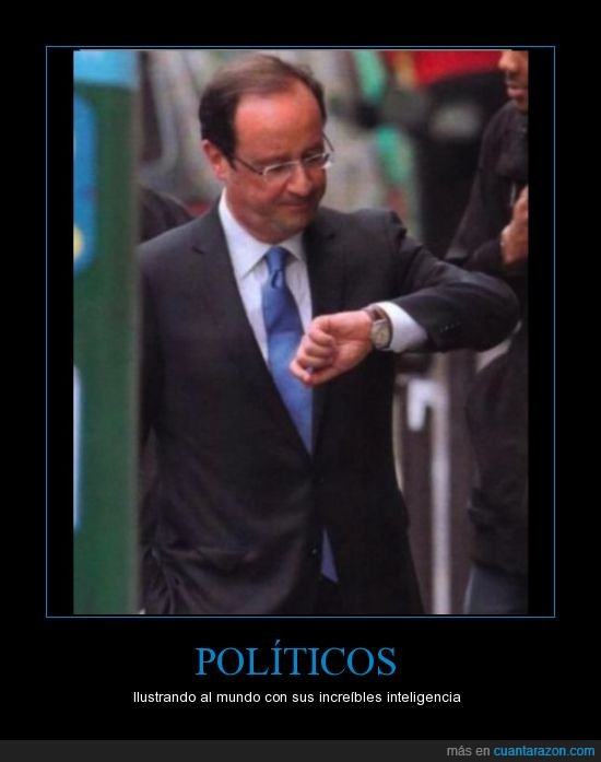 políticos,reloj,tonto,pulsera,francia