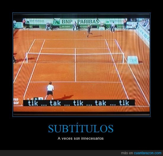tennis,subtitulos,television,tik,tak