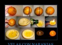 Enlace a VELAS CON NARANJAS