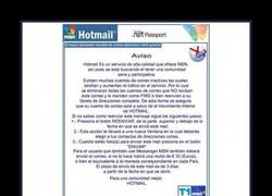 Enlace a CIERRE DE HOTMAIL