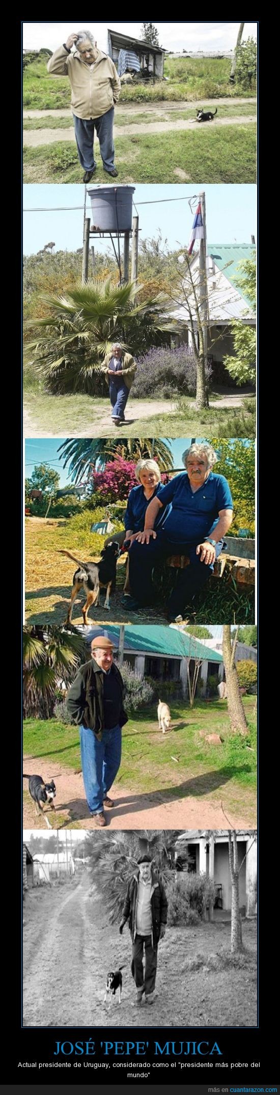 humildad,Jośe Mujica,latinoamérica,Manuela,política,presidente,Uruguay