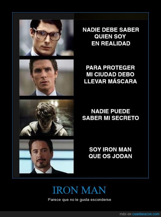 super heroes,marvel,iron man,batman,superman,spiderman,se la pela todo