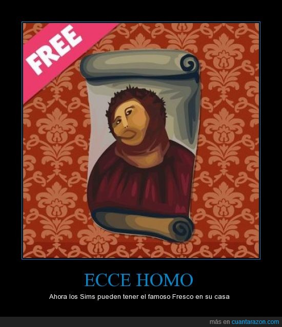 facebook,Ecce Homo,the sims social,fresco