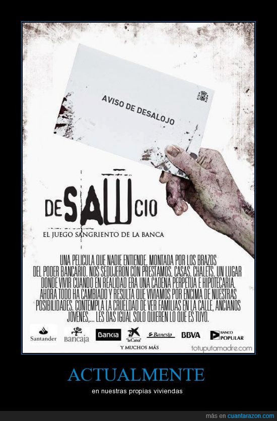 España,desaucio,Desawcio,pelicula,cartel,poster