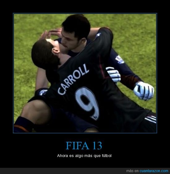 FIFA,fifa 13,beso,fútbol