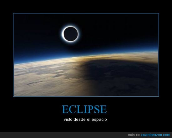 Eclipse,espacio,increible,sombra