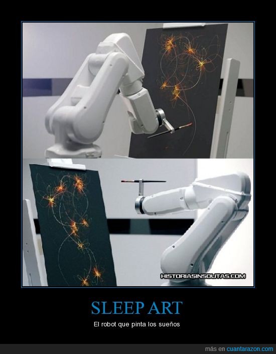 sleep,art,robot,hotel,sueños,pintar