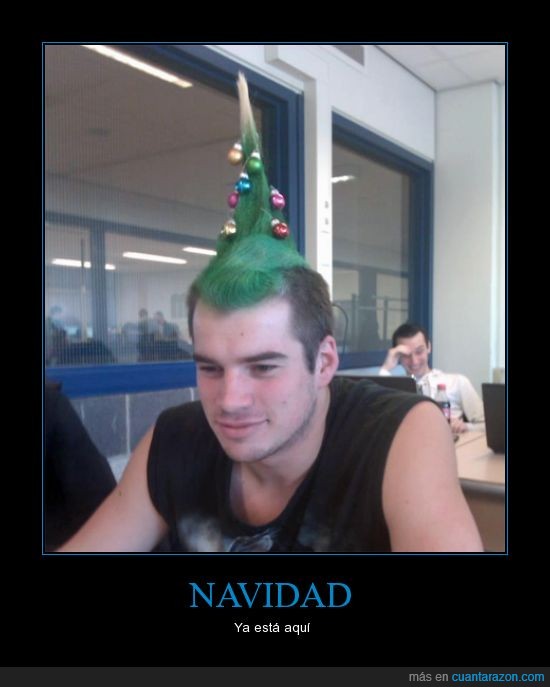 verde,Navidad,peinados,extravagante,bola,punk,arbol