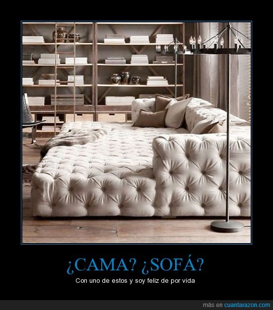 cama,grande,increible,quiero,sofa