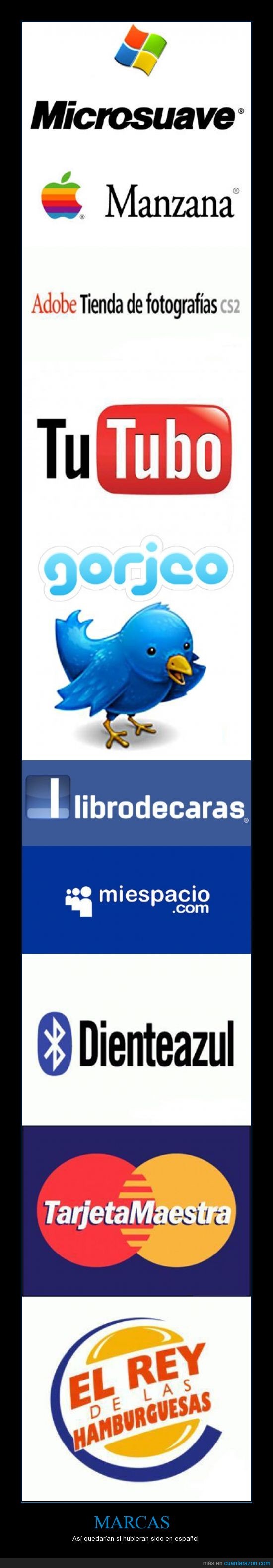 Twitter,Marcas,Corporativas,Burguer King,Microsoft,Youtube,Facebook
