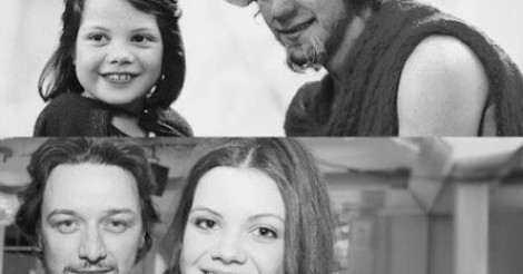 georgie henley y james mcavoy
