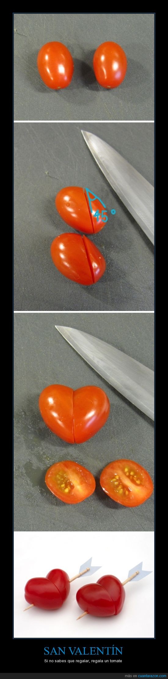 14 de Febrero,regalar,San Valentín,tomate