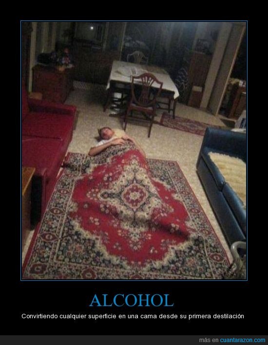 alfombra,borracho,cama,suelo