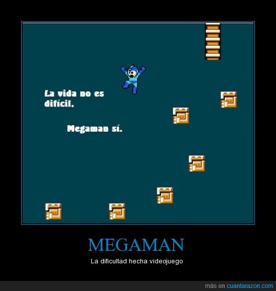 Megaman,NES,gameboy,vida,muy muy muy muy difícil,videojuego